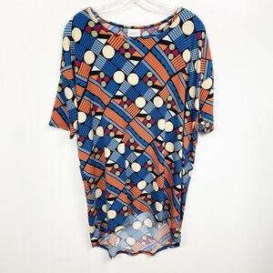 NEW LuLaRoe Irma Geometric Print Tunic Top